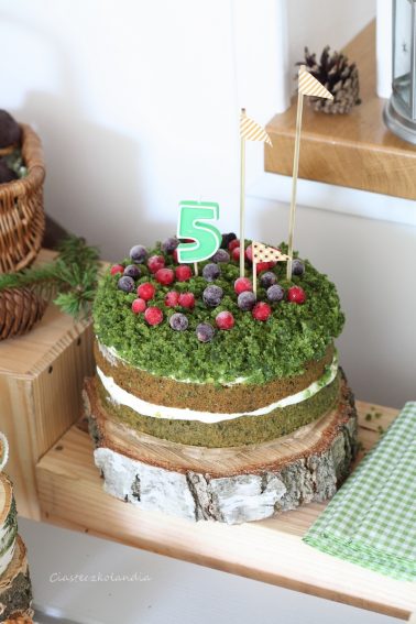 leśny mech tort