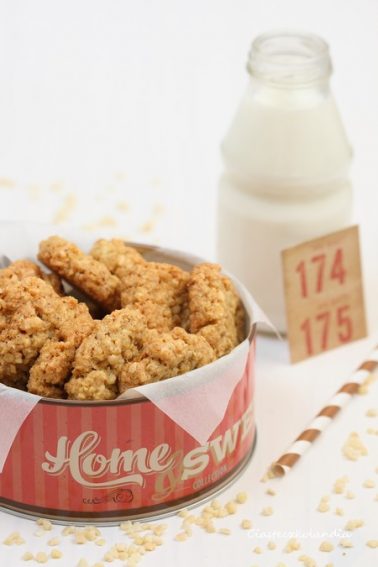 ciasteczka migdałowo-owsiane