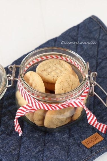 ciasteczka z masłem orzechowym
