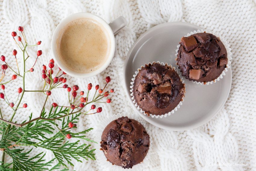 muffinki czekoladowe Nigelli Lawson