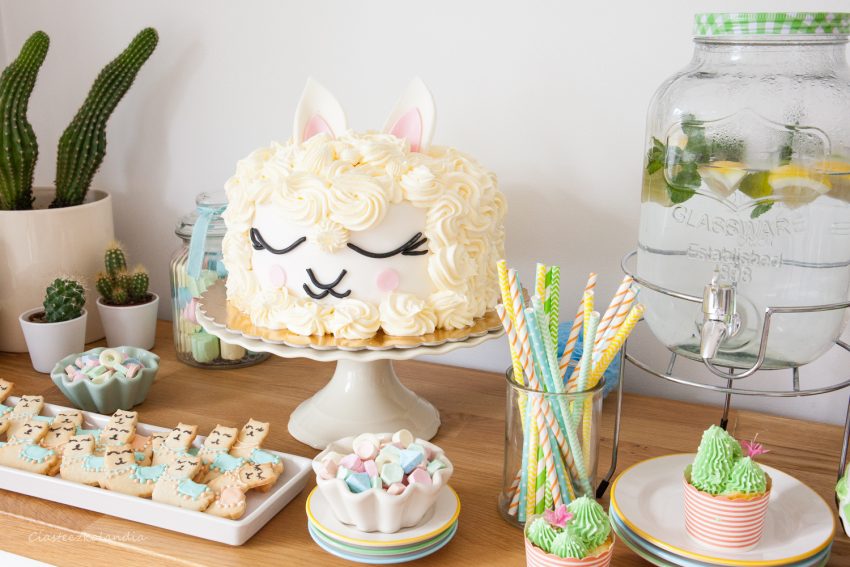 lama party, urodziny z motywem przewodnim lama